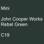 Preview: Mini, John Cooper Works Rebel Green, C19.